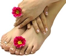 Spa Manicures and Pedicures available at Styles of Elegance